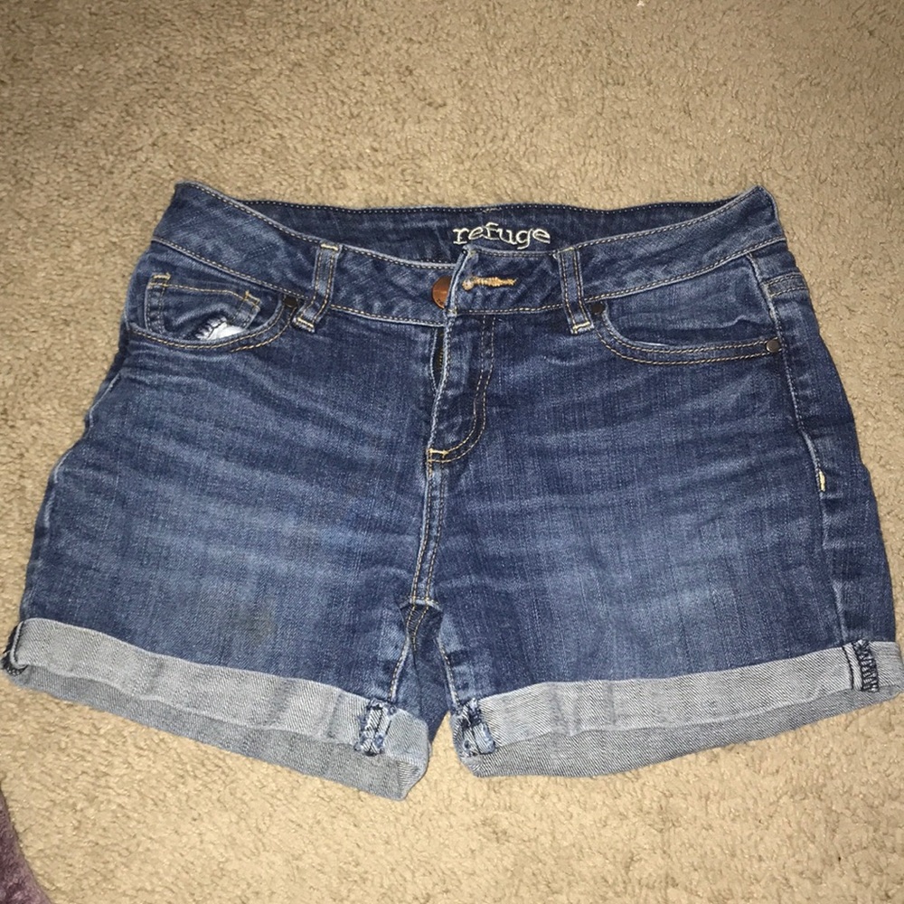 refuge jean shorts